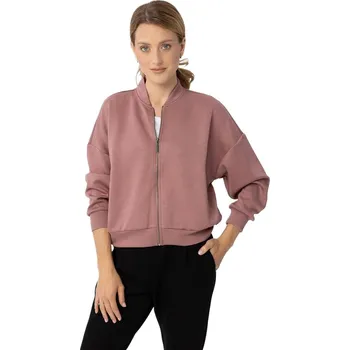 Dámská mikina Dámská mikina se zipem VOLCANO-B-CHERRY-401-PINK Růžová M