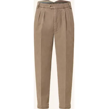 Pánské kalhoty Alberto Pánské Chino Kalhoty Ted-C Comfort Fit, světle hnědá, 30