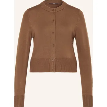 Dámský svetr Windsor. Dámský Pletený Kardigan Z Merino Vlny, velbloudí, 38