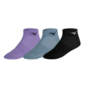 Pánské ponožky MIZUNO Training Mid 3P / Black/Citadel/Paisley Purple / L 41-43 - 41-43
