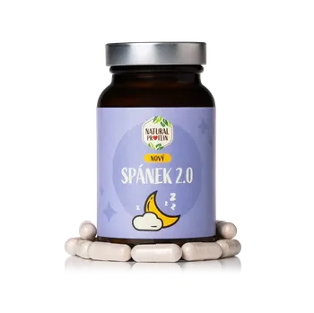 Přípravek na podporu paměti a spánku NaturalProtein Spánek 2.0 60 cps.