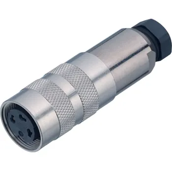 Binder 99 5102 15 02 Kabelový konektor M16 samice, kontakty: 2 (02-a), 4,0-6,0 mm, stíněný, pájený, IP67, UL