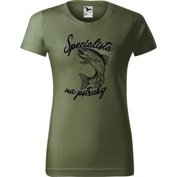 Specialista na pstruhy, V2 - Dámské tričko Basic - Nejoblíbenějí - XL