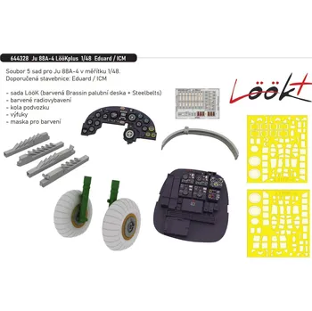 Plastikový model Eduard 1/48 Ju 88A-4 LööKplus (EDUARD / ICM)