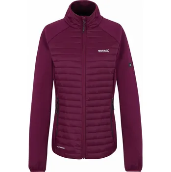 Dámská bunda Regatta Women’s Clumber Hybrid Velikost: XXL / Barva: vínová