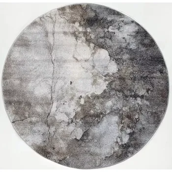 Koberec Kusový koberec Universe 841-86 kruh 200cm šedo-béžové