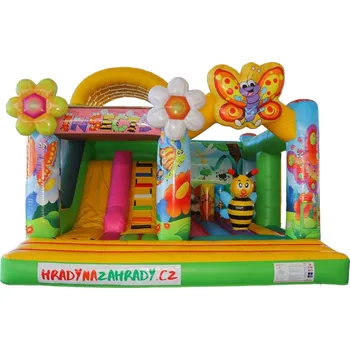 Skákací hrad Skákací hrad MULTIPLAY - včelka – certifikovaný hrad pro děti