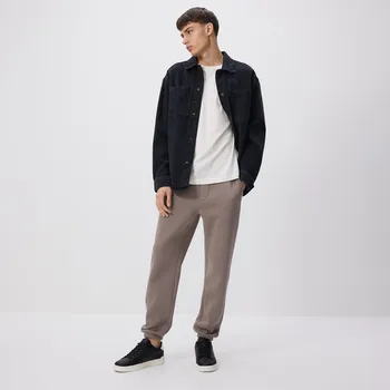 Pánské kalhoty Reserved - Teplákové kalhoty regular fit - středně šedá - 167EF-85X - 167EF-85X-L