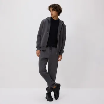 Reserved - Teplákové kalhoty regular fit - tmavě šedá - 167EF-90X - 167EF-90X-XXL