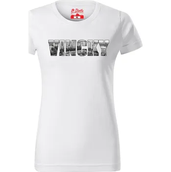 Dámské tričko Dámské tričko - Vincky Bílá XL