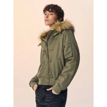 Zateplená bunda bomber - XL - House - khaki - 165HR-87X