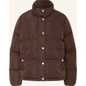 Gant Dámská Prošívaná Bunda, tmavě hnědá, 44