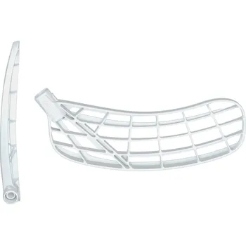 Florbalová čepel FATPIPE Spd hard PP Ghost White R - Pravá ruka dole/Bílá/tvrdá - PP Hard (PP-H)