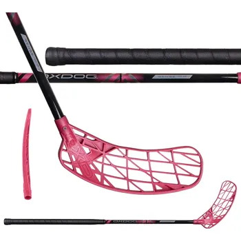 Florbalová hůl OXDOG Sense HES 29 BR 96 round Gate MB L - 96 (107) cm/Levá ruka dole
