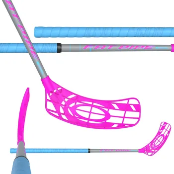 Florbalová hůl FATPIPE Core 34 Jai-alai Spooky Pink 70 cm R - 70 (81) cm/Pravá ruka dole