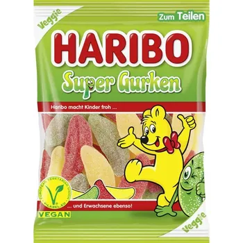 Cukrovinka Haribo Super Gurken Veggie 175g