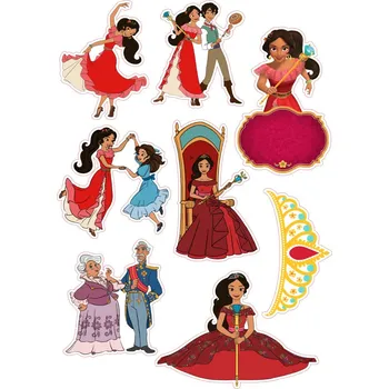 Jedlá dekorace na dort Elena-08 Materiál: Jedlý papír