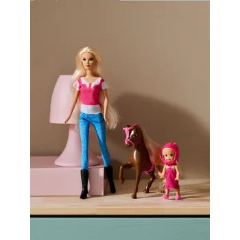 Panenka Sinsay - Hračka – Sada panenek s koněm - vícebarevná - 301DM-MLC - 301DM-MLC-ONE