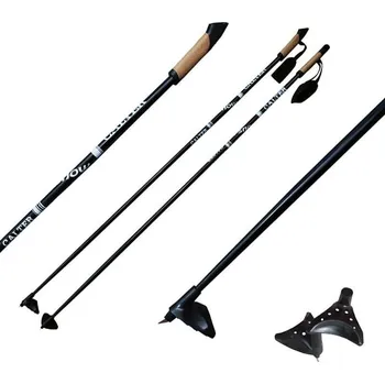 Běžkařská hole Rulyt® Běžecké hole CALTER® X-SNOW, rukojeť korek, černé Délka lyžařské hole: 160