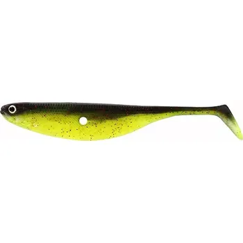 Umělá nástraha Westin Gumová nástraha ShadTeez Hollow 8cm 4g Black/Chartreuse VÝPRODEJ