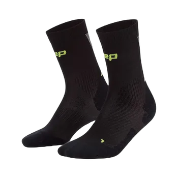 Běžecké oblečení CEP Vysoké ponožky Ultralight 4.0 Black/Grey pánské IV 42-45 - 42-45