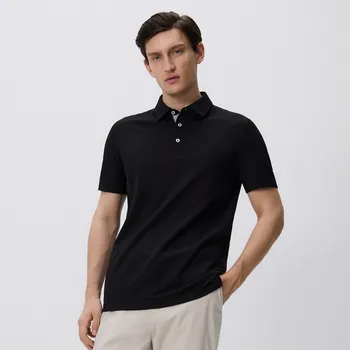 Reserved - Polo regular - černý - 279EF-99X - 279EF-99X-XXL