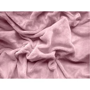Prostěradlo Prostěradlo mikroplyš SOFT 180x200 cm růžové