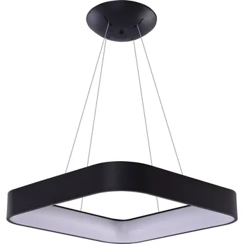 Moderní lustr Solvent S 60 černé s dálkovým ovladačem