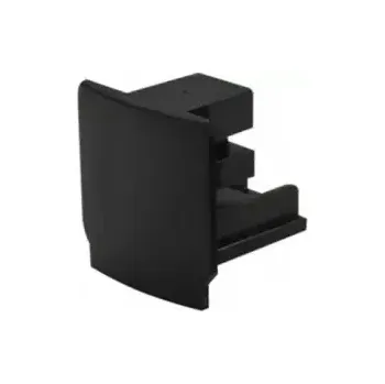 Track 3Line End Cap Black
