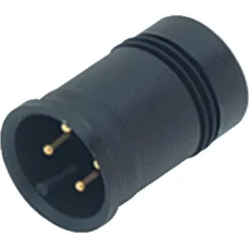 Elektrická zásuvka Binder 09 0431 71 04 Zásuvka M12, kontakty: 4, nestíněný, pájený, IP67
