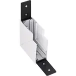 Alfa Track Magnetic 52 Corner90 B White