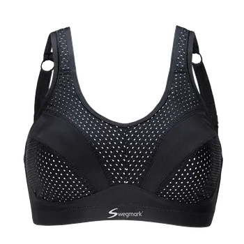 Podprsenka SWEGMARK Incredible Sports Bra Black/White 85 B - 85 B