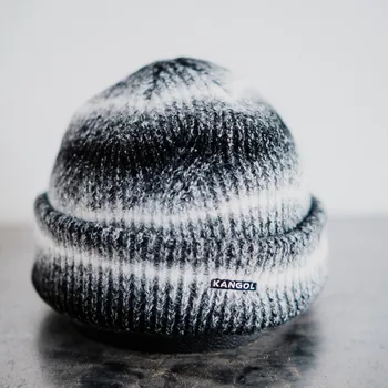 Zimní čelenka Kulich Kangol - Heathered 2-Way Beanie - Black