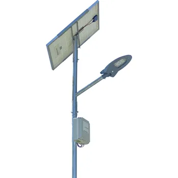 Venkovní osvětlení Inteligentní LED solární veřejné osvětlení 15W se solárním panelem 115Wp - Denní bílá - LED Solution - SOLAR15W1/DEN - SOLAR15W1/DEN