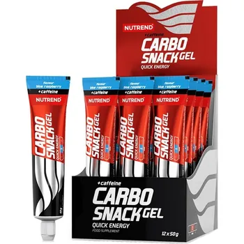 NUTREND CARBOSNACK WITH CAFFEINE, modrá malina - min. trvanlivost do 27.5.2025 Varianta: modrá malina, 50 g