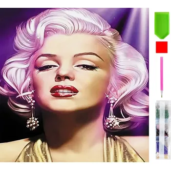 Real Home Diamantové vyšívání - vzor Marilyn Monroe 5D 55