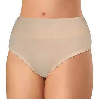 Souprava dámského spodního prádla Dámské bambusové kalhotky s vysokým lemem v pase Andrie PS 1036 tělová velikost L-42/44