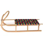 Dřevěné sáně s průpletem