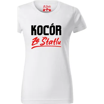 Dámské tričko Dámské tričko - Kocór ze Štatlu Bílá L