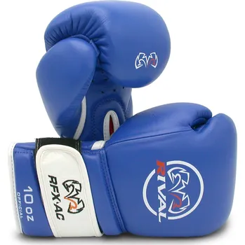 Boxerské rukavice Boxerské rukavice RIVAL RFX-AC Amateur Competition - modré - RFX_AC_BLUE Velikosti: 12 oz