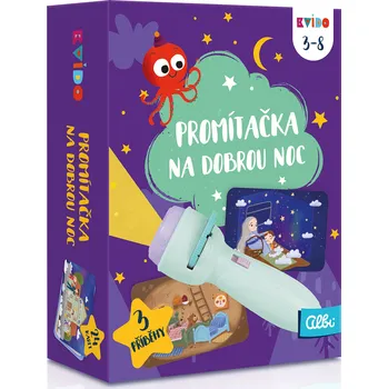 Výuková hračka Albi Kvído promítačka na dobrou noc