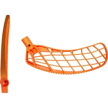 Florbalová čepel EXEL Air SB neon orange L - Levá ruka dole/Oranžová/měkká - SB (PE)
