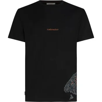 Icebreaker Mens Merino 150 Tech Lite SS Tee 30th Anniversary, Black M + Doprava zdarma