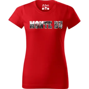 Dámské tričko Dámské tričko - Monte bu Červená XXL