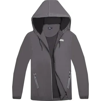 Pánská šusťáková bunda - Wolf B2969, šedá Barva: Šedá, Velikost: L