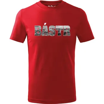 Chlapecké tričko Dětské tričko - Bástr 8 let Červená