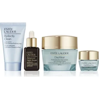 Přípravek na čištění pleti a oči Estée Lauder - Holiday - Estée Lauder DayWear Multi-Protection Anti-Oxidant 24H-Moisture Creme SPF 15 denní hydratační krém pro normální až smíšenou pleť - 50 ml + Estée Lauder Advanced Night Repair Serum Synchronized Multi-Recovery Complex protivráskové 