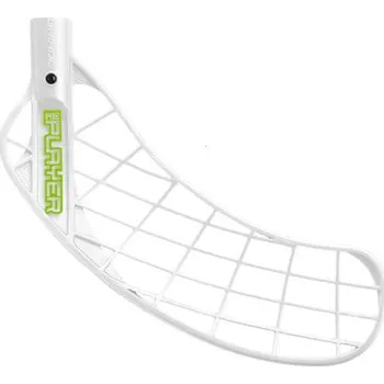 Florbalová čepel UNIHOC RePlayer hard PE white L - Levá ruka dole/Bílá/tvrdá - hard (PE-H)