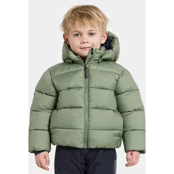 Chlapecká bunda Dětská bunda Didriksons ROXEN KIDS JACKET zelená barva, 505811 505811.9BYA 97X, vel. 100