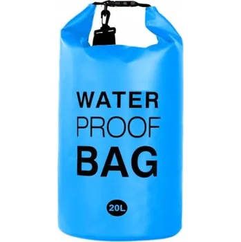 Nepromokavý vak VIC Vodotěsný vak Dry Bag 20 l, modrý